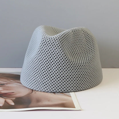 2026 Summer Mesh Cool Knit Beret