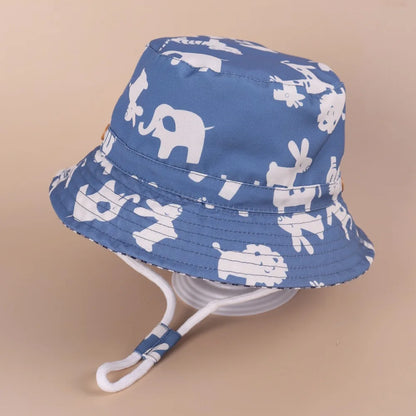 Children Panama Hat Spring Summer Baby Fisherman Hat For Boys Girls Bucket Hats