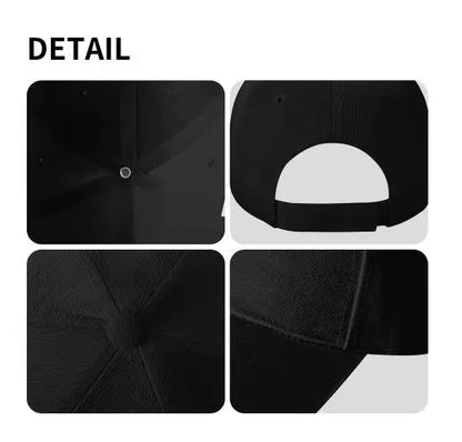 Cool Horse Head Print Baseball Cap Unisex Polyester Adjustable Snapback Hat