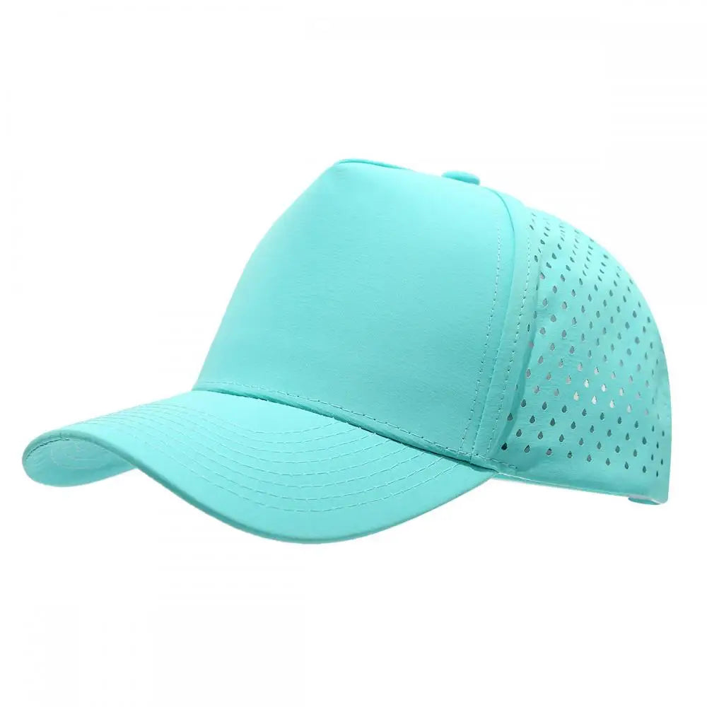 New Five-Ply Laser Perforated Quick-Drying Cap Breathable Sports Visor Cap