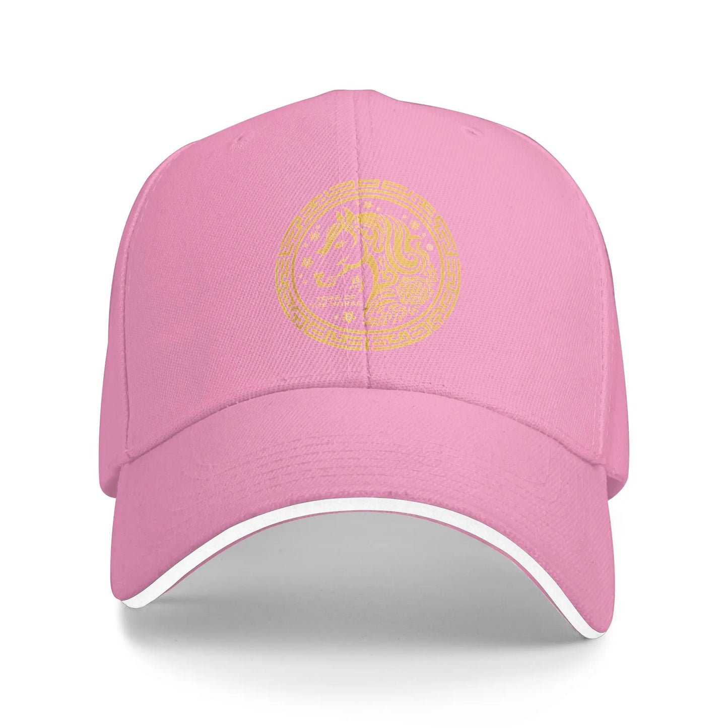 Chinese New Lunar Year 2026 Year Of Fire Horse Animal Baseball Cap Unisex Print Hip Hop Hats