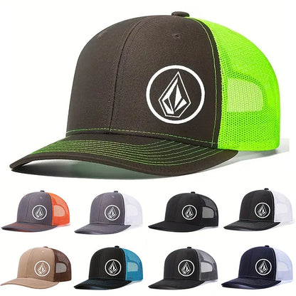 Simple Symbol Slightly Curved Printed Baseball Cap Men's And Women's