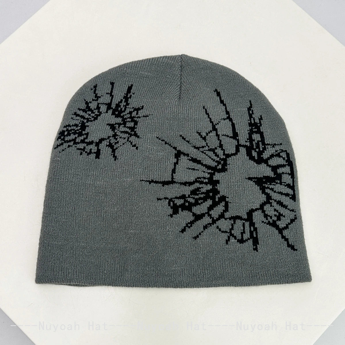 New Men Women Color Block Cullet Jacquard Knitted Hats