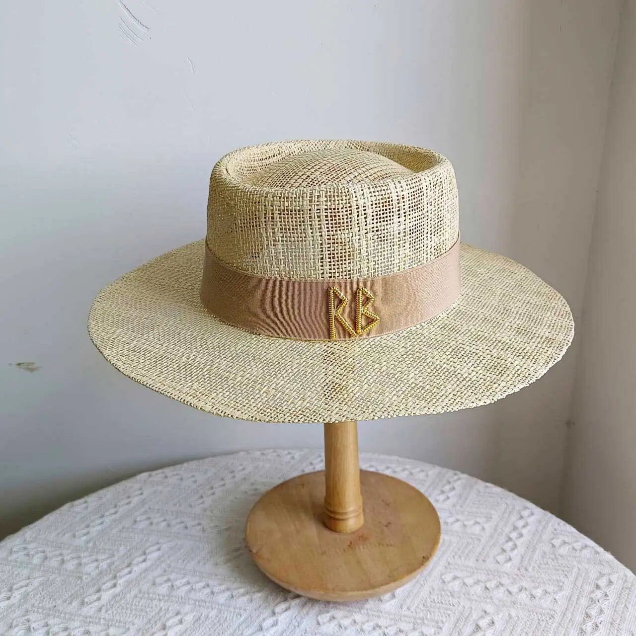 Flat Top Sun Hat 2026 Delicate Weaving Straw Hat Summer Straw Hat