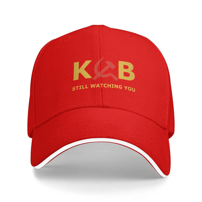 KGB Still Watching You CCCP USSR Soviet Union Ladies Baseball Caps High End Snapback Cap Sun Hat