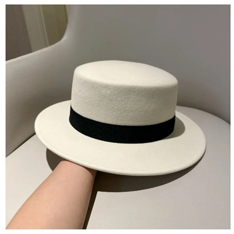 Hat Women's Autumn/Winter Vintage English Hat