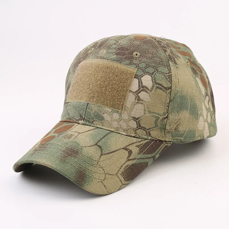 Men Camouflage Baseball Cap Camo Hat Camouflage Outdoor Sports Cap Camo Tactical Cap