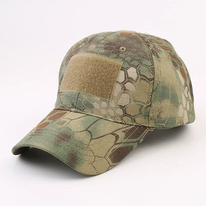 Men Camouflage Baseball Cap Camo Hat Camouflage Outdoor Sports Cap Camo Tactical Cap