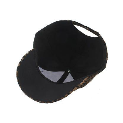 Unisex Leopard Baseball Caps Women And Men Spring Summer