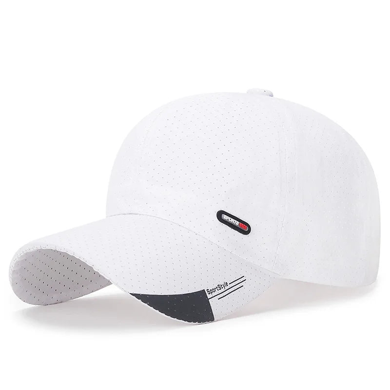 Baseball Cap - Lightweight with Fashionable Duckbill