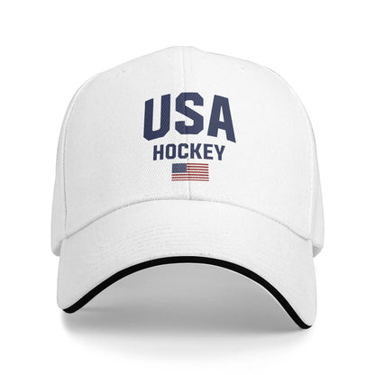 USA Hockey 2026 Sandwich Hat Unisex, Fashion, Baseball Cap Hat Adjustable