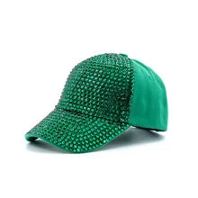 New Fashion Women Diamond Inlay Cap Spring Summer