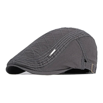 Men Women Beret Spring Autumn Cotton Flat Cap