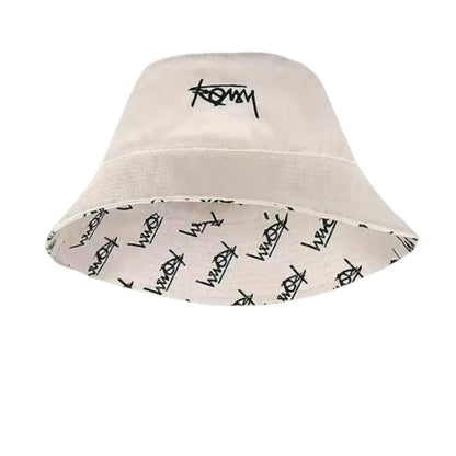 Summer Basin Cap Hip Hop Hat Double Sided Bucket Hat Fishing Fisherman Hat Pattern Packable Sun Protection