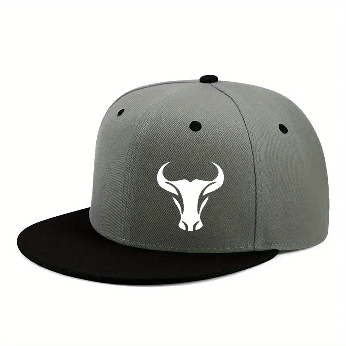 Bull Patterned Baseball Cap For Both Men's And Women's For All Seasons