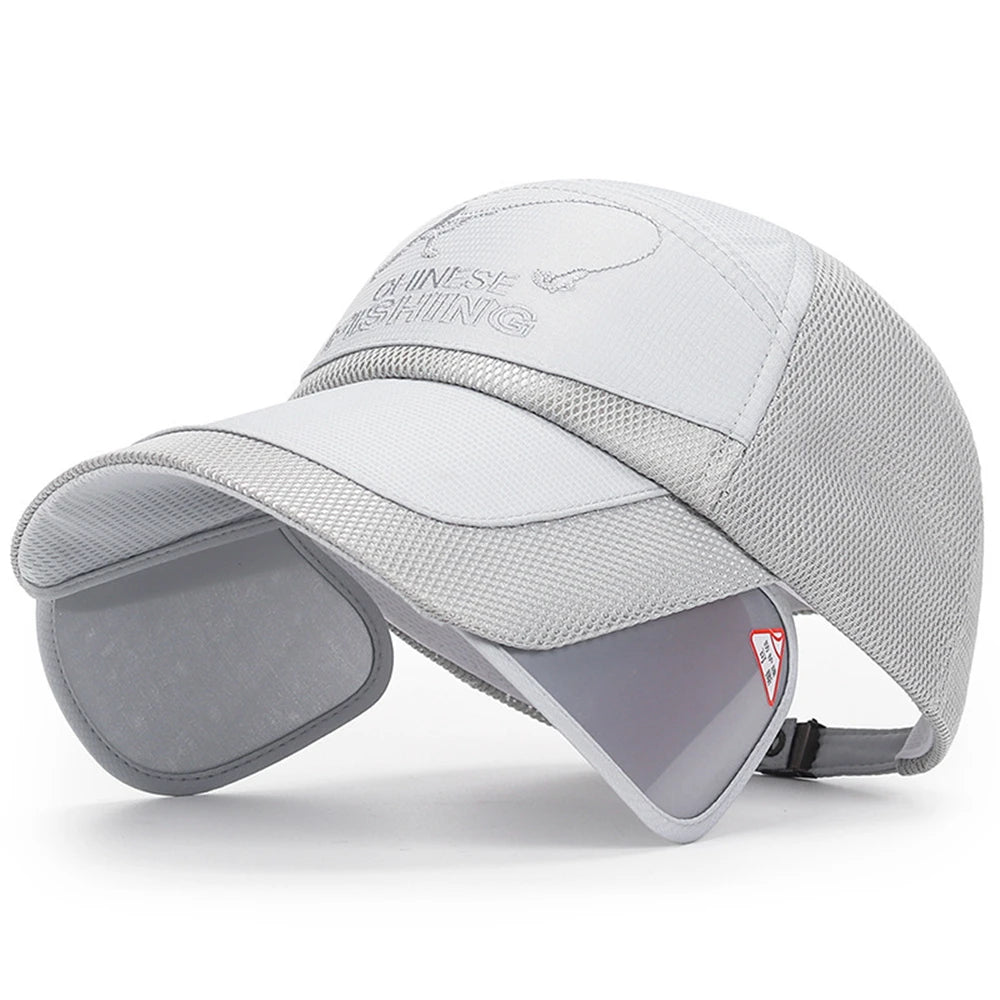 Summer Outdoor Fishing Sunscreen Baseball Cap Men's