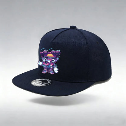 1/2PC67 Robot Patterned Baseball Cap