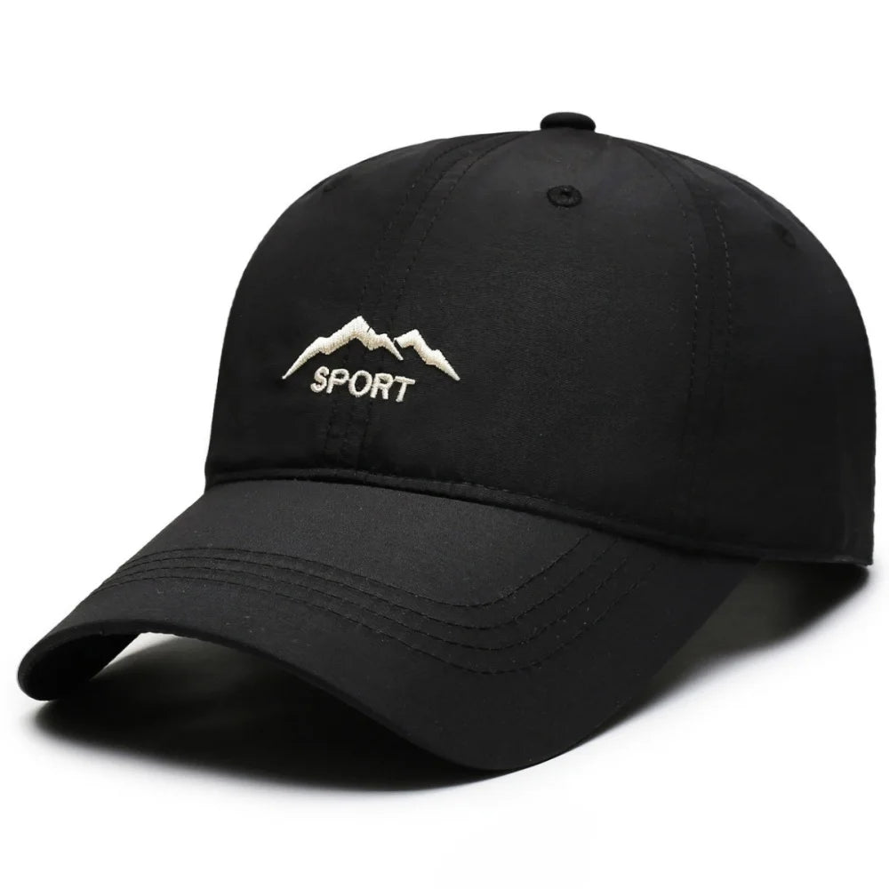 Unisex Mountain Embroidery Baseball Caps for Men and Women