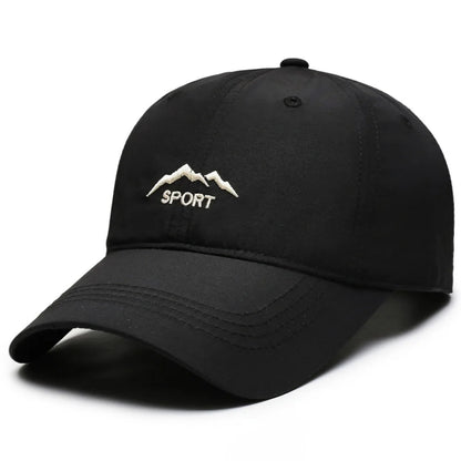 Unisex Mountain Embroidery Baseball Caps for Men and Women
