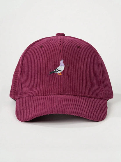 Corduroy Baseball Cap for Men and Women in Autumn and Winter