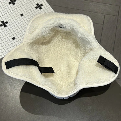 Velvet Lei Feng Hat Unisex Winter Thickened Velvet