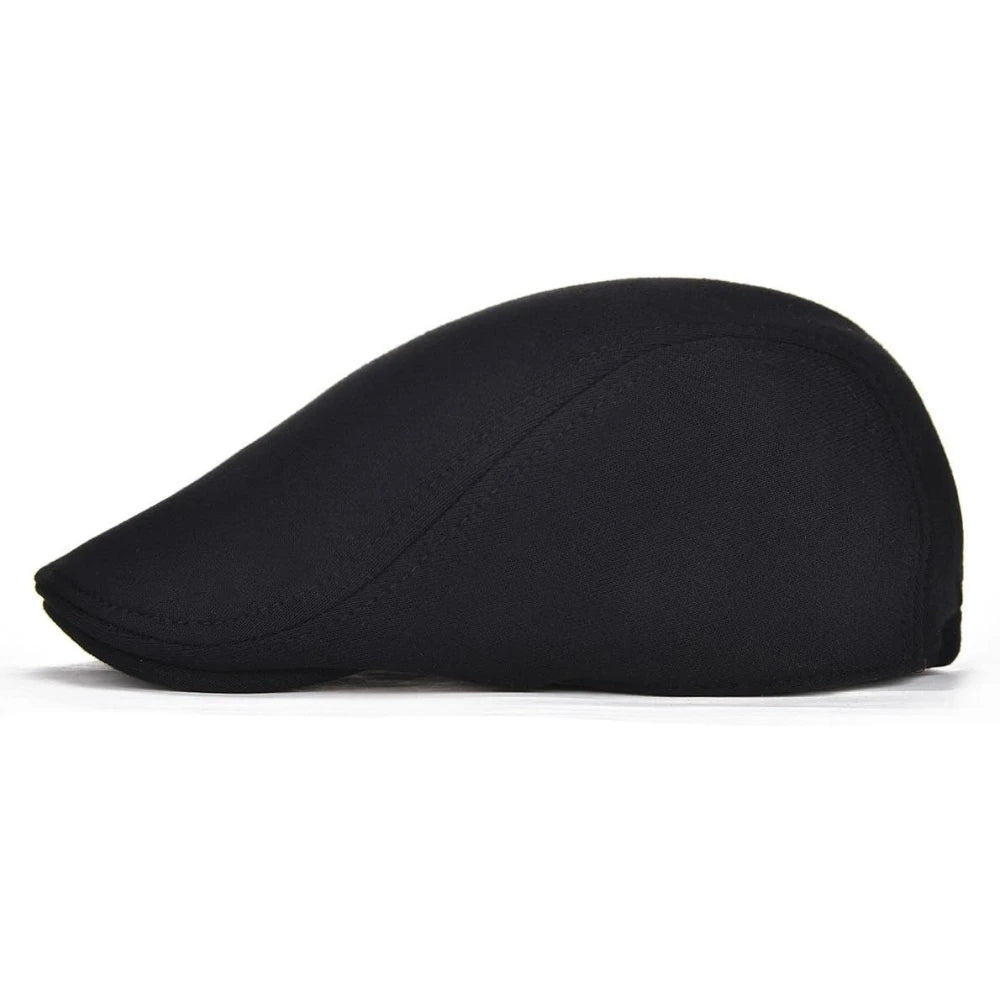 Men's And Women's Solid Color Duckbill Hats