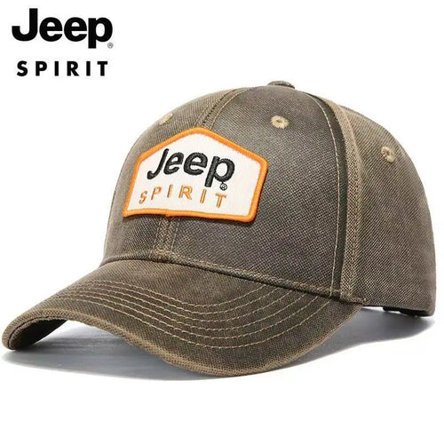 2026 Jeep High-Quality Pure Cotton Embroidered Baseball Cap