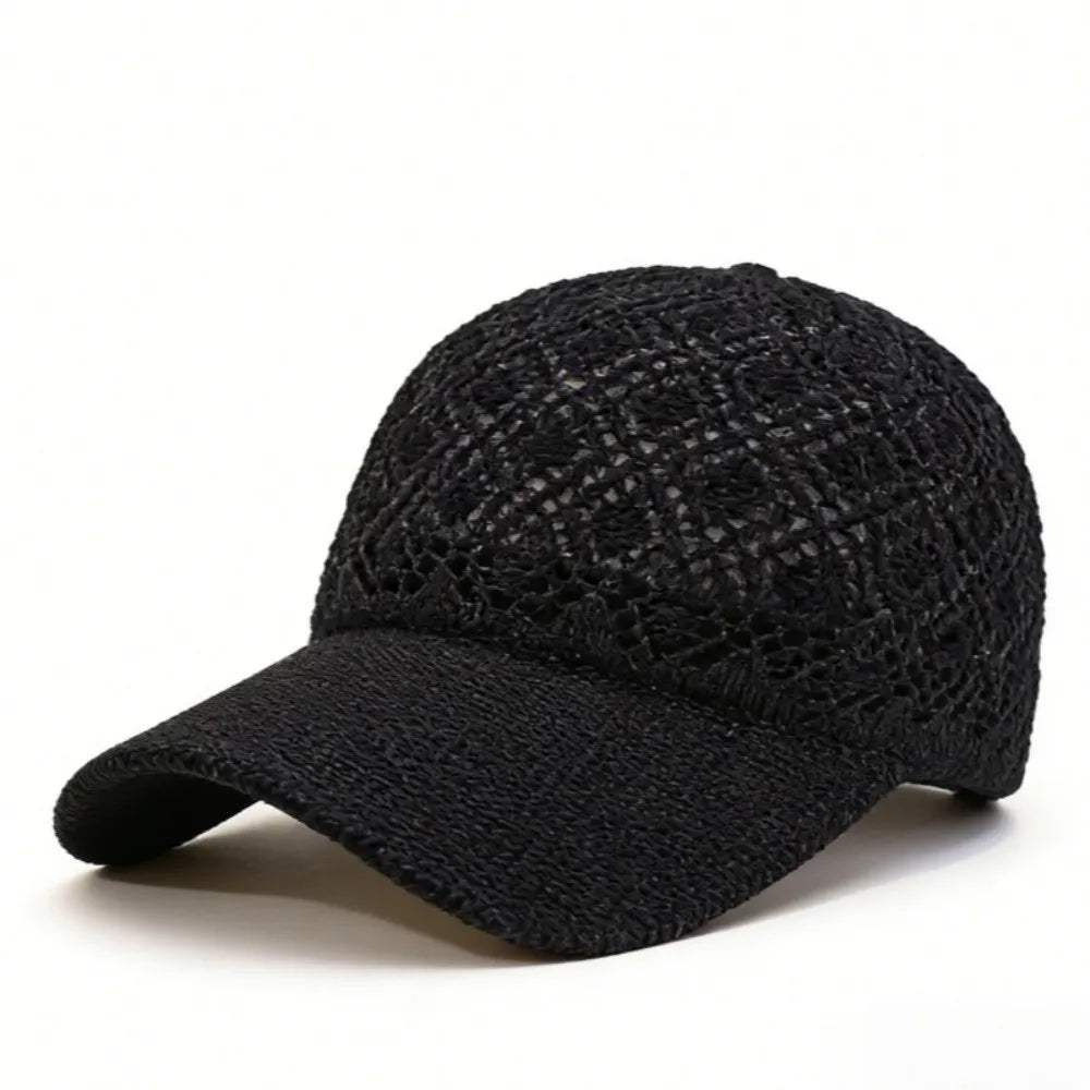 Fashion Hollow Thin Baseball Cap Adjustable