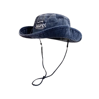 Vintage Washed Western Bucket Hats