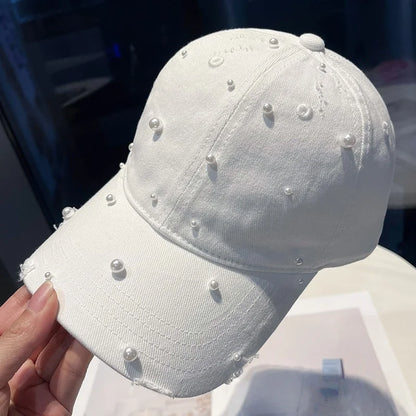 Spring/Summer Pearl Soft-Peaked Duckbill Cap