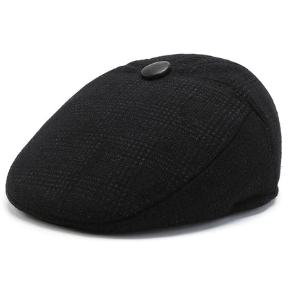 Fashion Berets Men High Quality Autumn Winter Wool Hat
