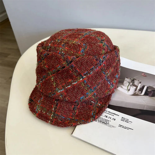 French Tweed Equestrian Hat Women's