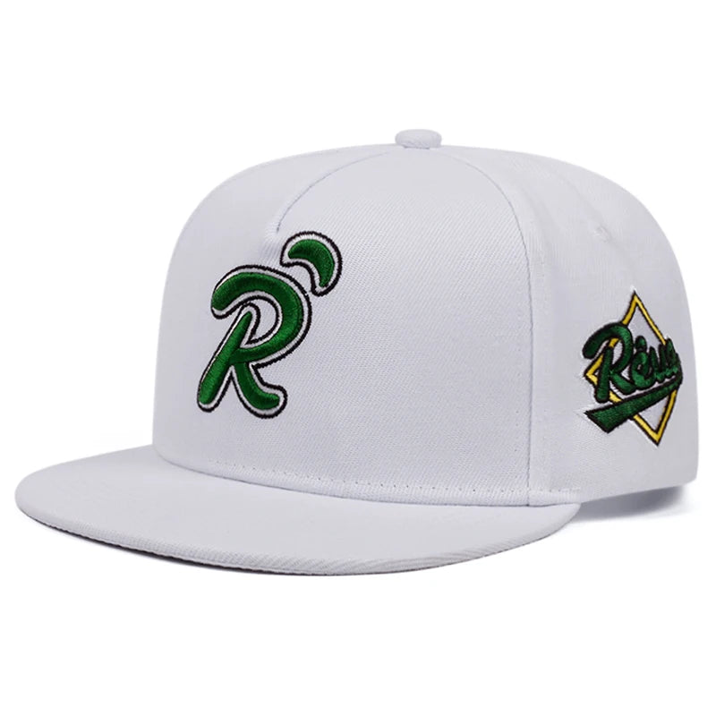 Creative and Personalized R-letter Embroidered Men's Street