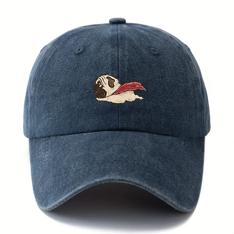 Sports Dog Pattern Baseball Hat for Men and Women