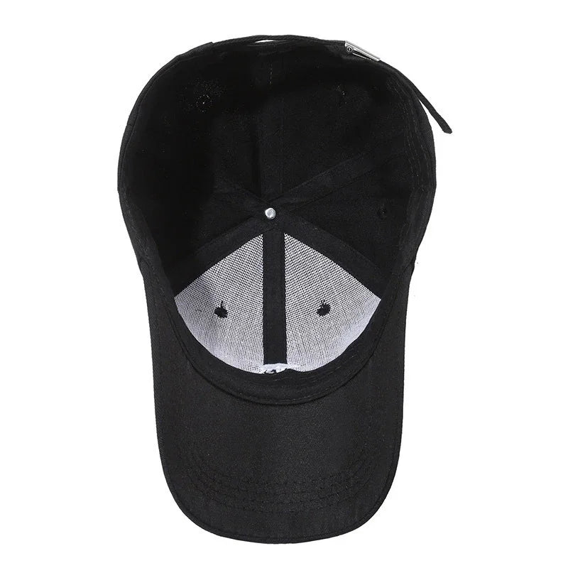 Piece Baseball Cap New Spring Summer Solid Sunhat Embroidered Polar Bear Men Women Cotton Mountaineering Hat
