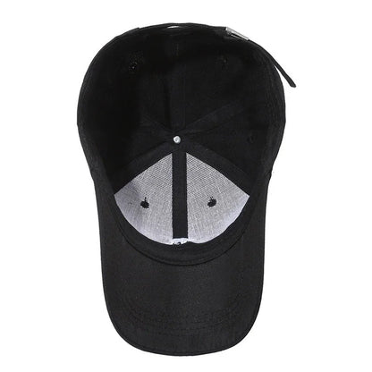 Piece Baseball Cap New Spring Summer Solid Sunhat Embroidered Polar Bear Men Women Cotton Mountaineering Hat