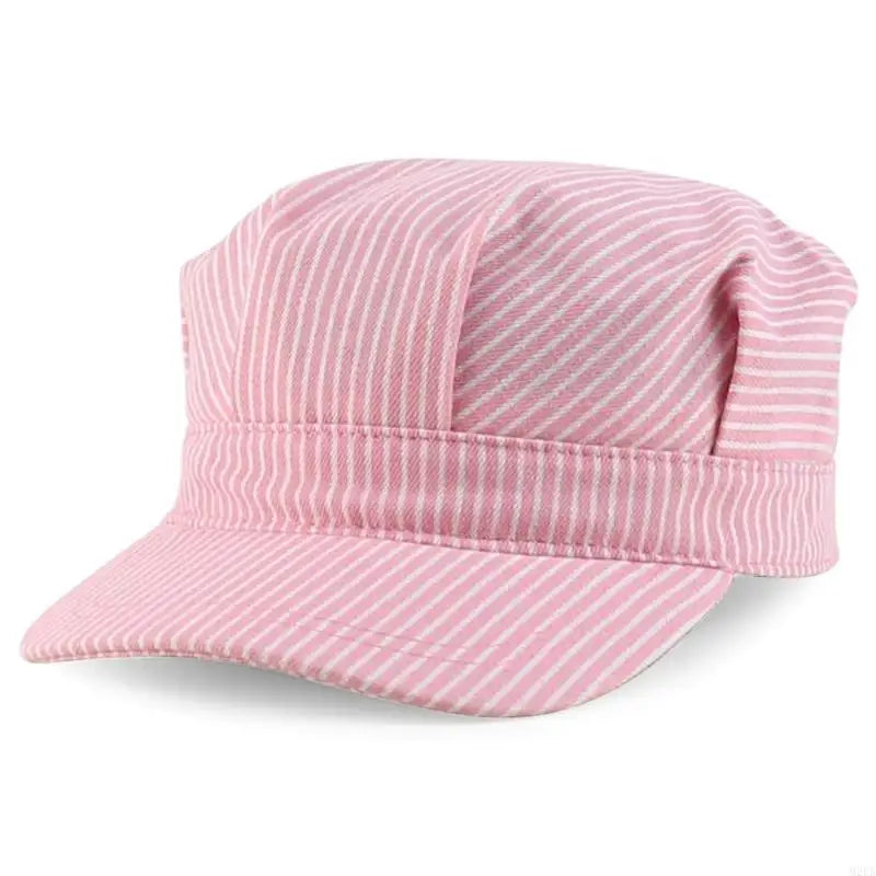 2026 New Premium Stripy Cotton Command Hat For Adult Children