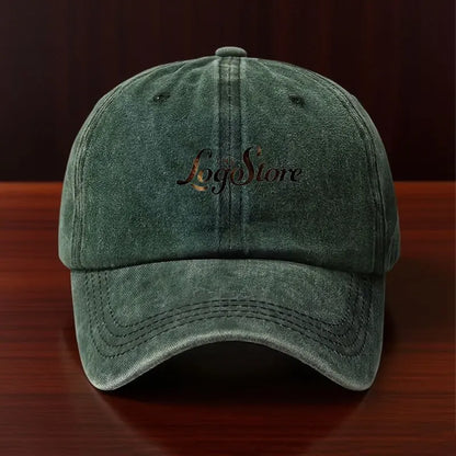 Vintage Washed Cotton Baseball Cap