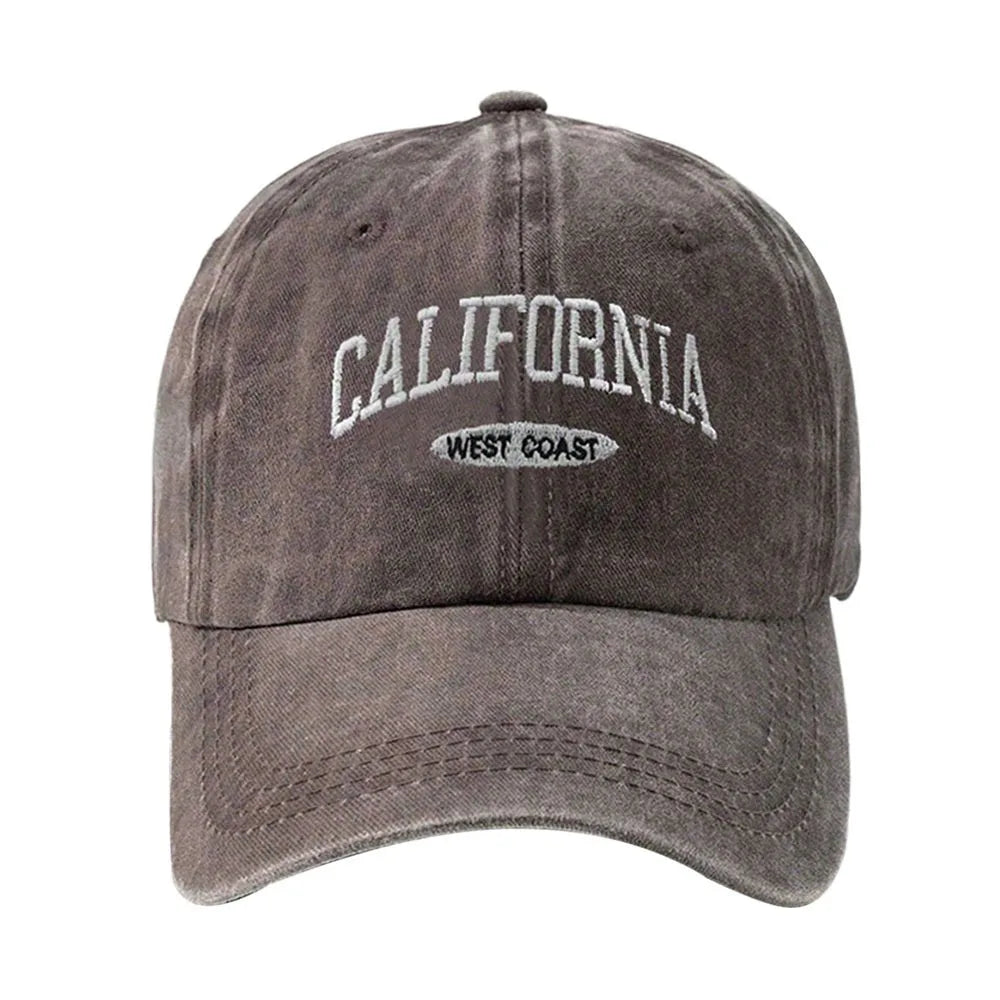"California West Coast" Embroidered Baseball Cap Unisex