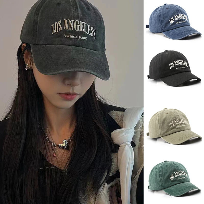 Cotton Baseball Cap for Men and Women Fashion Embroidery Hat