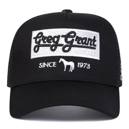 Unisex Since 1973 Letter Embroidery Baseball Net Caps