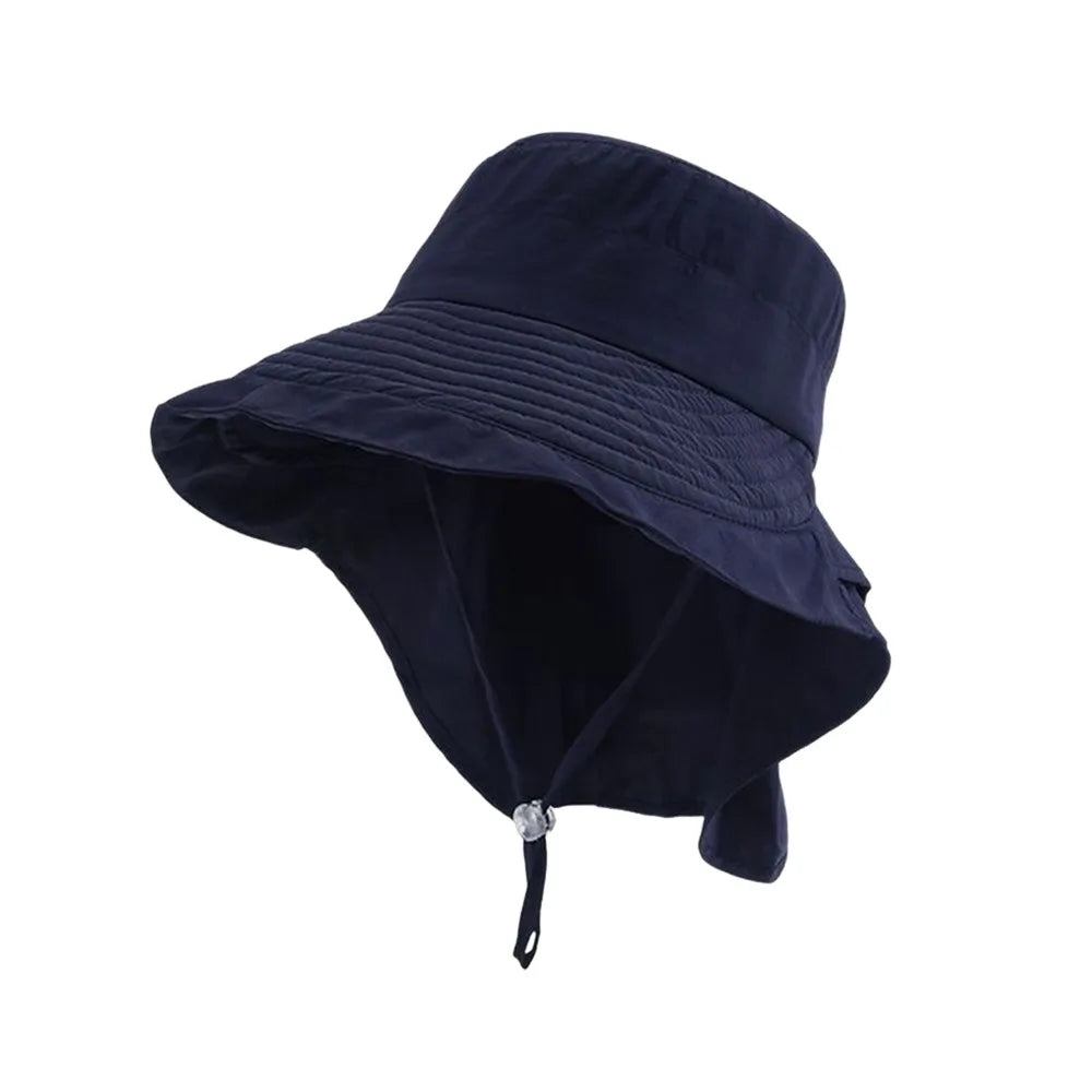 Gifts Adjustable Women's Sun Hat Neck Protection