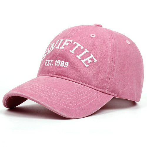 Swiftie Washed Retro Aged Letter Embroidery Baseball Caps Women Men