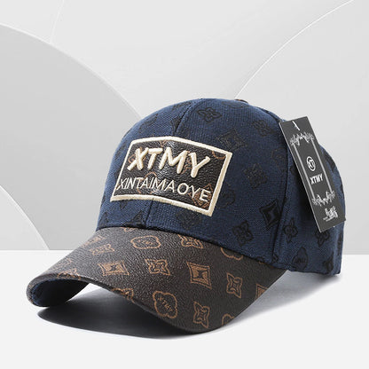 Men's Korean Version Trendy and Fashionable Embroidered Baseball Cap
