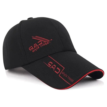 Hats, Men, Summer Long Brim, Baseball Caps, Spring Casual