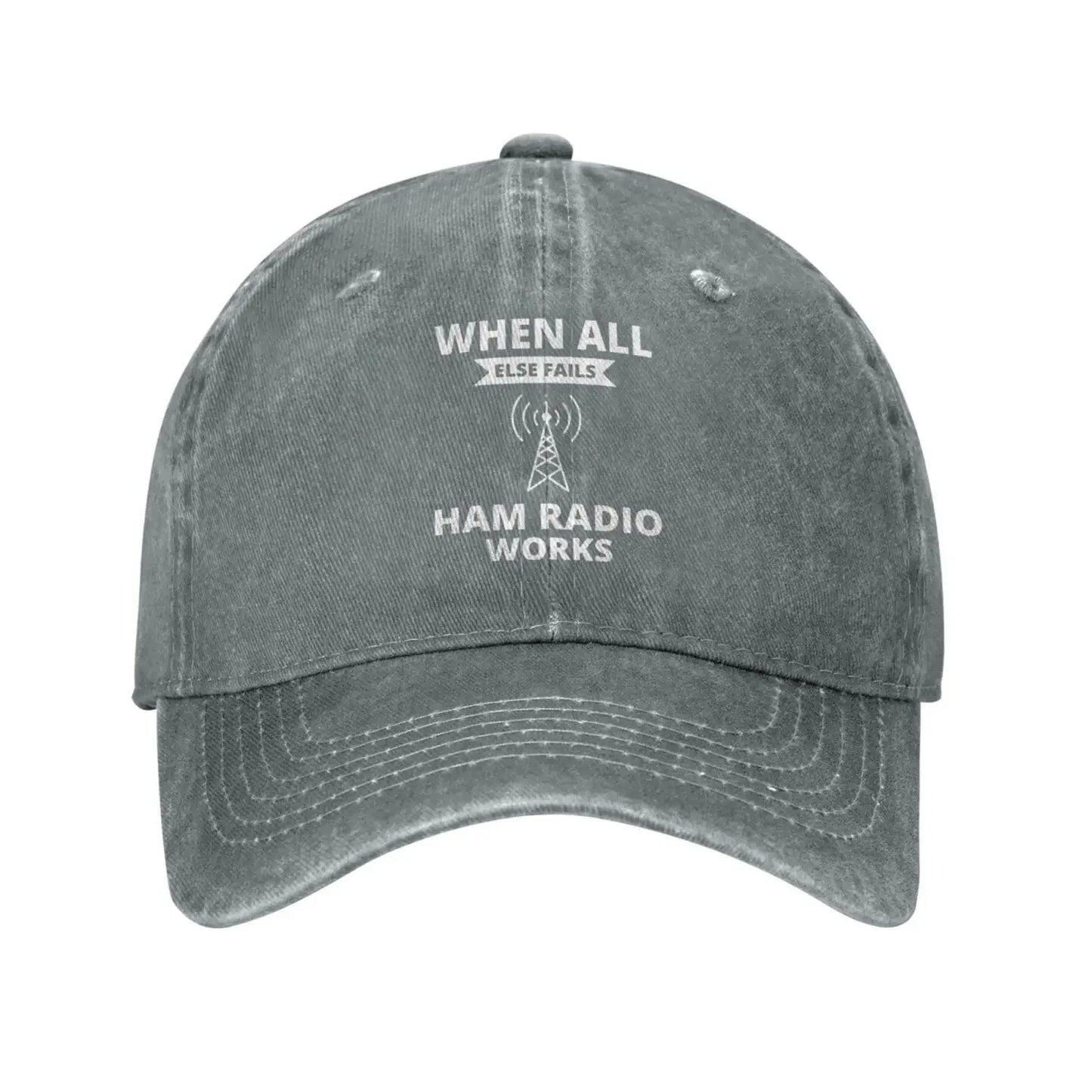 Ham Radio Works Hat Vintage Fashion Baseball Cap