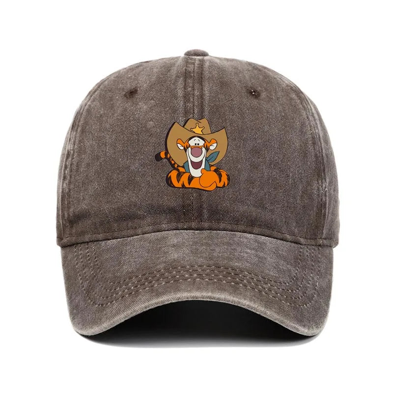 Fashion Cartoon Print Baseball Cap for Men Women