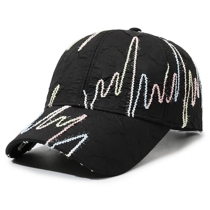 New Quilted Baseball Cap Adjustable