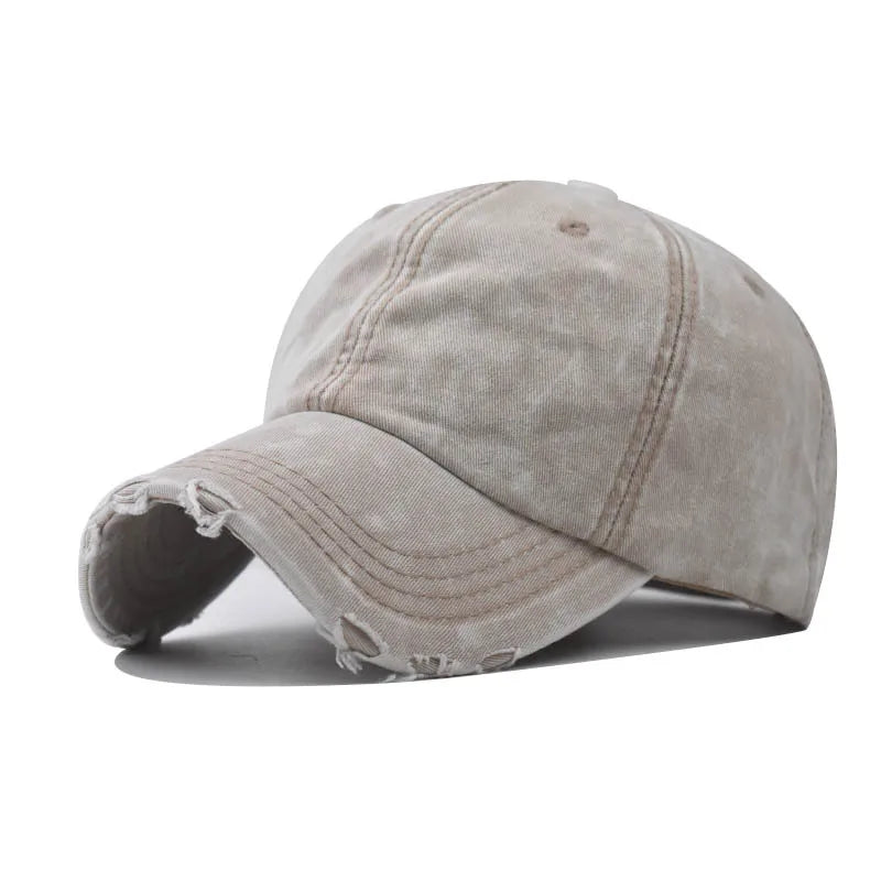 Denim Baseball Cap For Men Women High Quality
