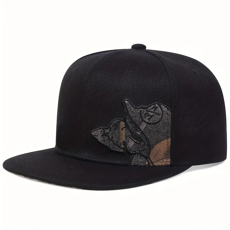 Unisex Skeleton Embroidery Baseball Cap Women